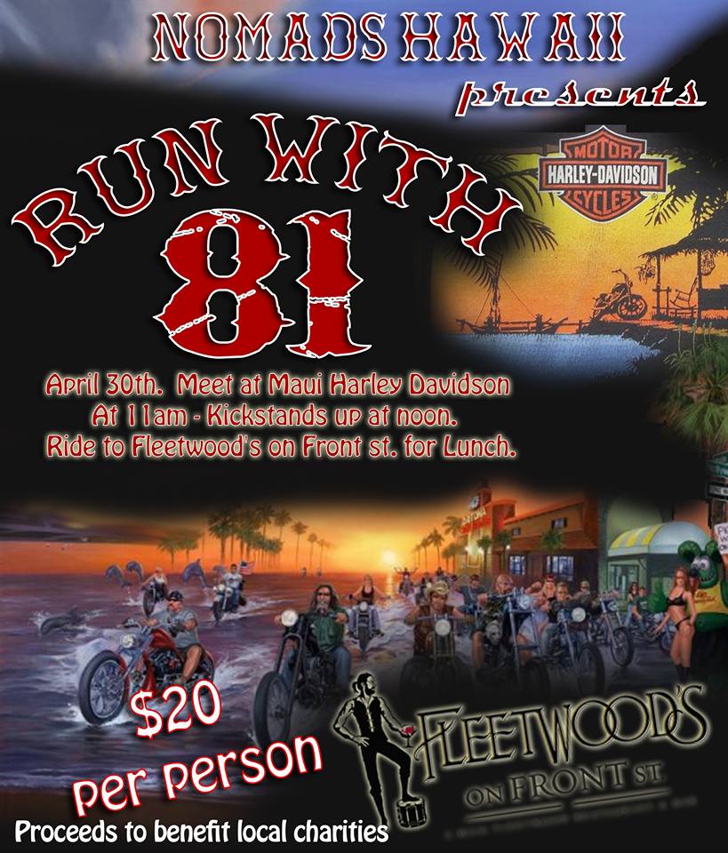 Support Hawaii Nomads Red & White